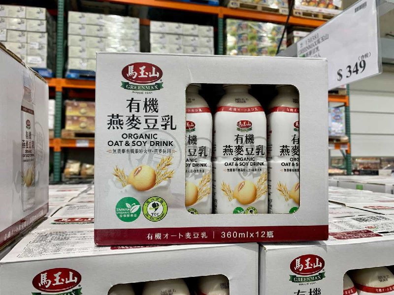 #Costco好市多02月新品通知GREENMAX 馬玉山有機燕麥豆乳 #130381