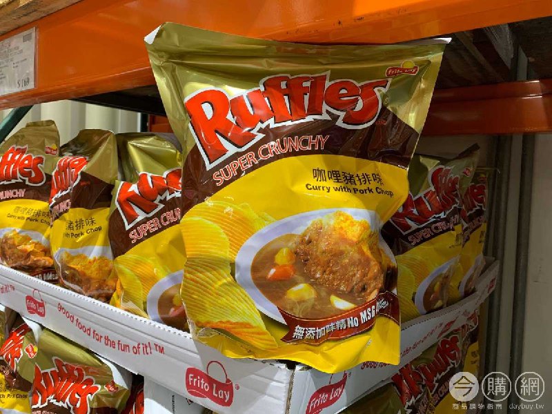 #Costco好市多5月新品通知RUFFLES 波樂咖哩豬排味洋芋片 #126924