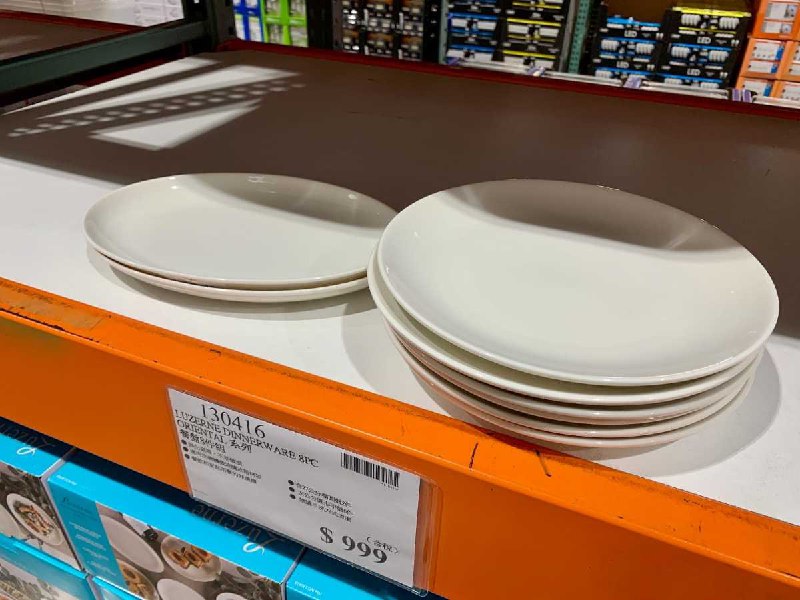 #Costco好市多03月新品通知LUZERNE-ORIENTAL系列餐盤8件組 #130416