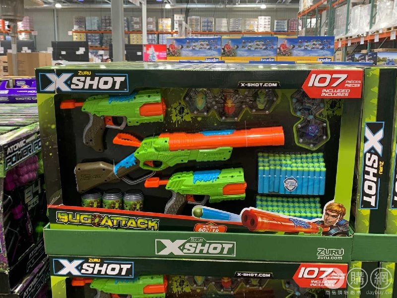 #Costco好市多12月新品通知ZURU X-SHOT雙人對戰槍 #2148680
