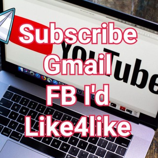 YOUTUBE SUBSCRIBE SELL,GMAIL,FB ID BUY SELL,like4like