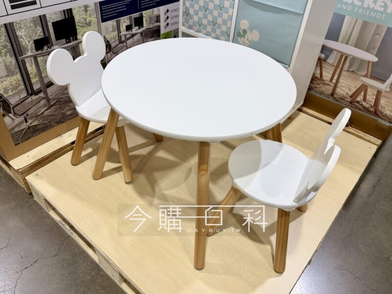 DISNEY 造型桌椅三件組 