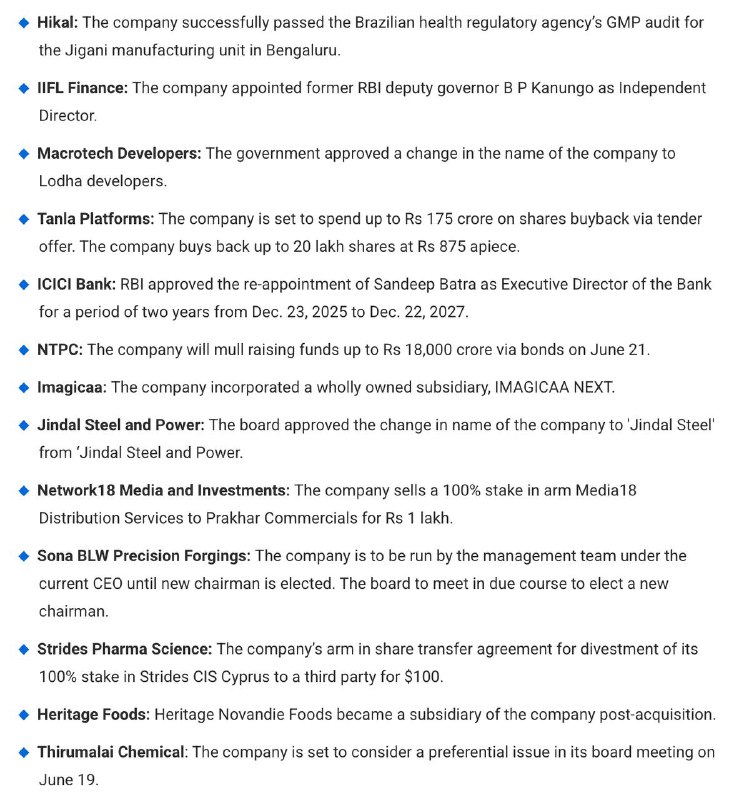 STOCKS TO WATCHSTOCKS TO WATCH