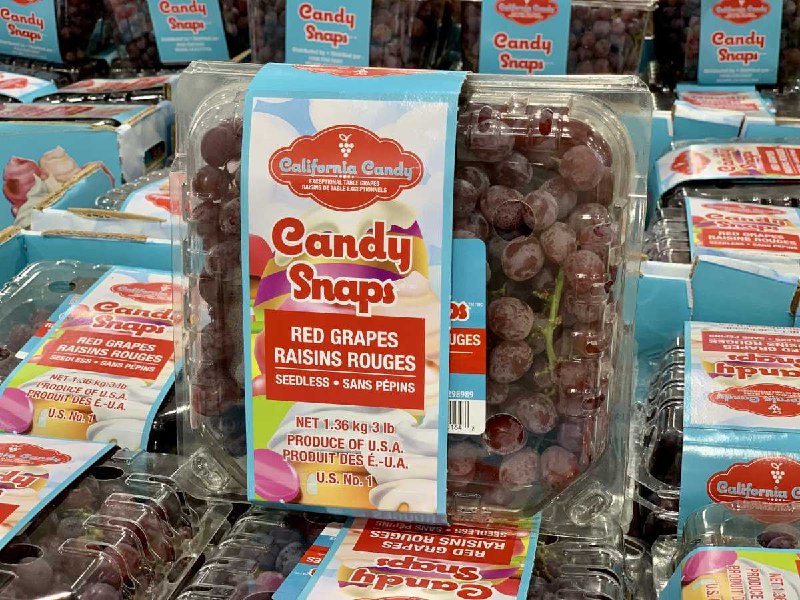 110/08/15 Costco新商品通知美國 CANDY SNAP 無籽葡萄 #298989