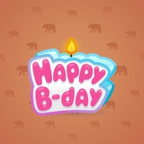 B-Day Candle #220