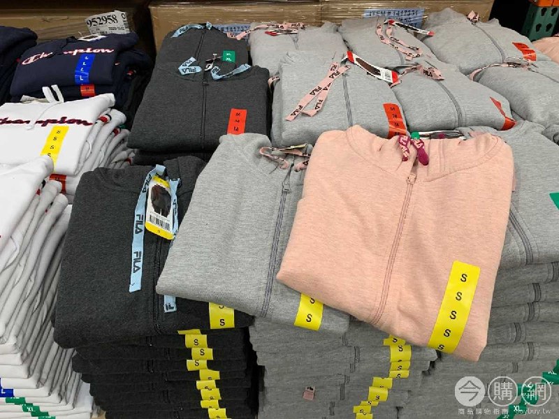 #Costco好市多11月新品通知FILA 女刷毛連帽外套 #127442