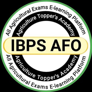 IBPS AFO by Agri Toppers Academy Telegram Group Link