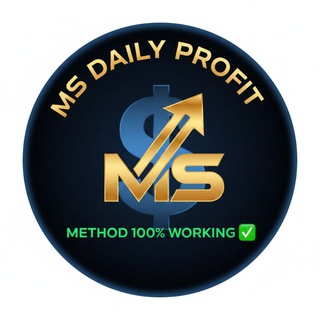🤲 MS DAILY PROFIT METHOD 100% WORKING 🤲