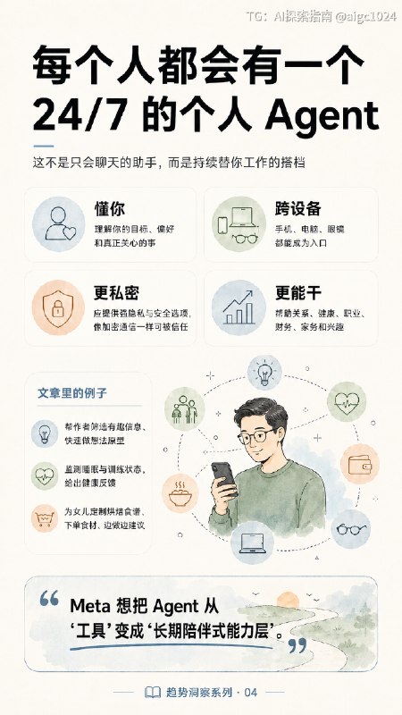✨ Zuck ：未来属于每一个人这篇充满代表去中心化哲学的重磅好文，不仅有着代表着 Meta 理性乐观的开源精神，还提出大量真知灼见；对于安全和智能边界，甚至超越不少自诩以 AGI 为使命的团队