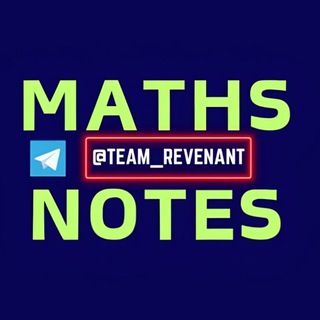 CLASS 11 MATHS NOTES Telegram Group Link