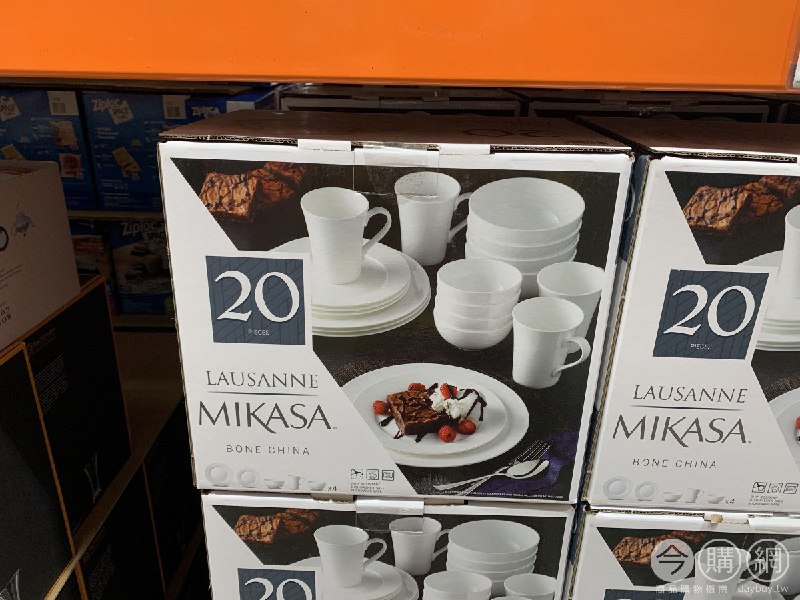 #Costco好市多6月新品通知MIKASA LAUSANNE系列骨瓷餐具 #1435205