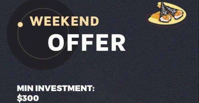 ایردراپ های معتبر 🪐: WEEKEND PROMO INVESTMENT PLANS🔈 BASIC(⏰ 48 hours Trading)💎Invest $200 earn $3,500💎Invest $300 earn $5,500💎Invest $500 ea