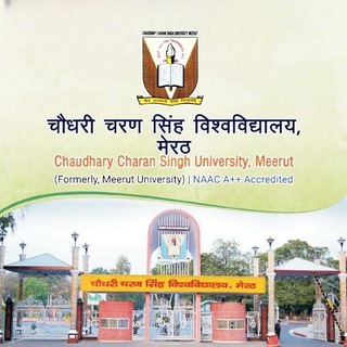 Telegram profile photo for CCS University, Meerut