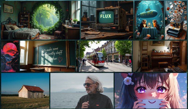 #AI绘画 #开源 #大模型 #AI🌲 炸裂！黑森林实验室发布开源文生图模型「FLUX.1」开源地址Black Forest Labs（黑森林实验室）由 Stabililty AI 前核心成员创建，目前看是青出于蓝而胜于蓝此次黑森林共发了 FLUX.1 系列的 3 个模型：pro、dev、schnell：pro 是最强版本，dev 则是中杯，schnell 主打一个快速生成✨「FLUX.1」最大亮点是生成文字效果很好，以及支持中文输入！⚙️开源版本只能部署dev和schnell，最低需要 24G 显存⏺在线体验FLUX.1 [pro]FLUX.1 [dev]FLUX.1 [schnell]