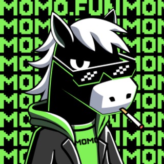Telegram profile photo for MOMO.FUN Community