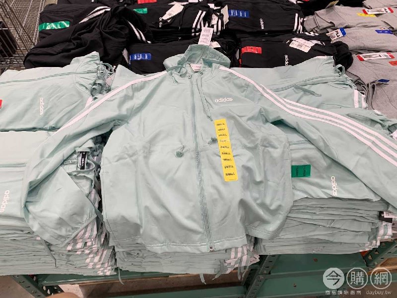 #Costco好市多8月新品通知ADIDAS 女輕量連帽防風外套 #1365975