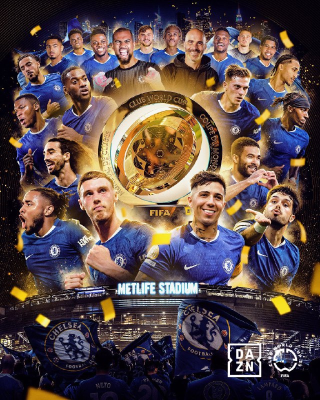 CHELSEA ARE WORLD CHAMPIONS. 🏆