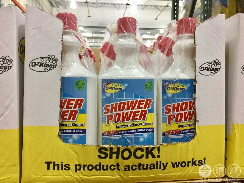 Costco折價通知03/04前 折70元 #4篇FB社團開箱OZKLEEN 浴廁淋浴間清潔劑 #112384