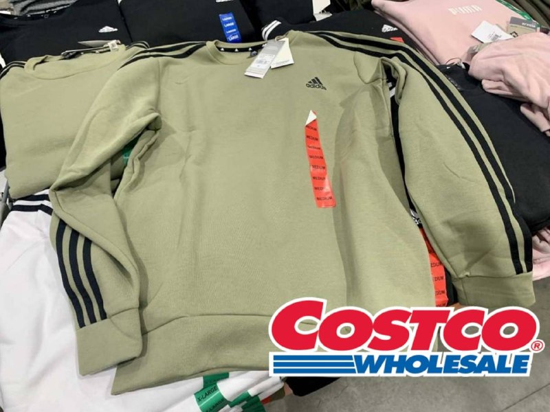 好市多新上架 ADIDAS男長袖上衣 ，做工品質不錯，而且滿好看的，有墨綠、白、黑三個顏色，目前尺碼齊全，美國尺寸S~XL新商品情報連結 