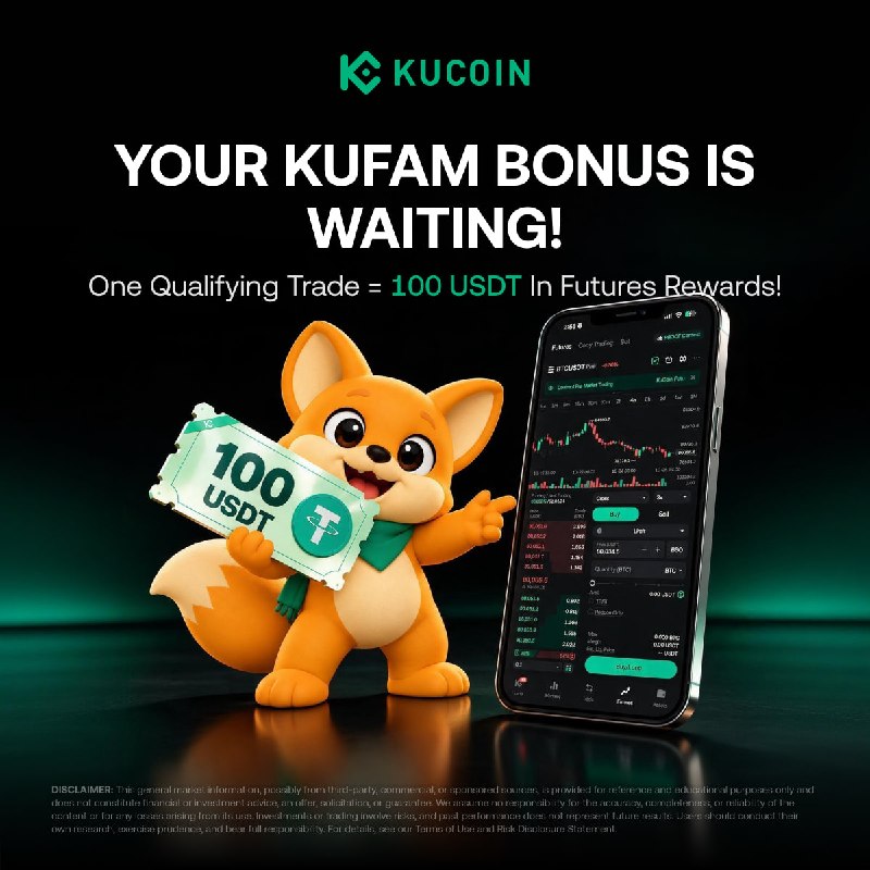 בונוס הכופאם שלך מחכה! היי KuFam! המהלך הבא שלך יכול לבוא עם בונוס קטן. חדש ב-KuCoin? הירשם והשלים את עסקת…