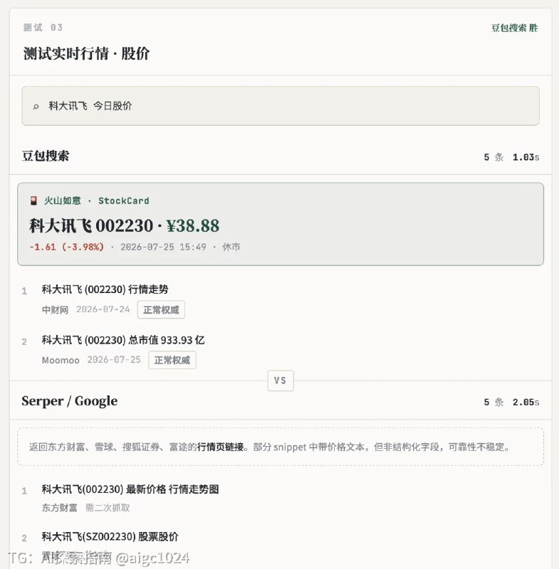 众所周知，搜索是 Agent 最基础的能力之一