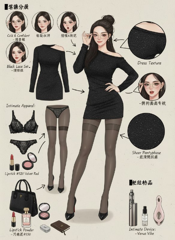 AI穿搭全场景分解图 NanoBanana一键生成全场景穿搭分解图@aigc1024AI穿搭全场景分解图 NanoBanana一键生成全场景穿搭分解图@aigc1024