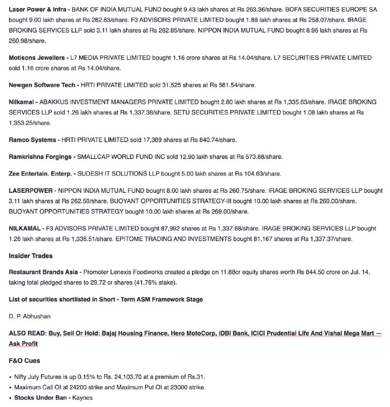STOCKS IN NEWSSTOCKS IN NEWS