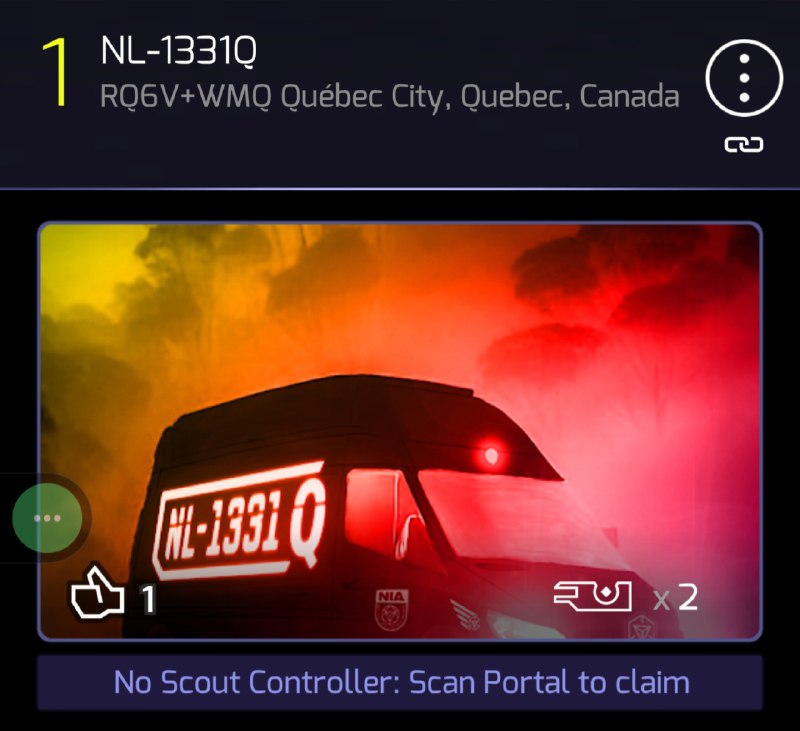 #Ingress +Delta Quebec City 🇨🇦瘟疫之後，沒想到還會再有連續兩個週末去兩場大戰這種事