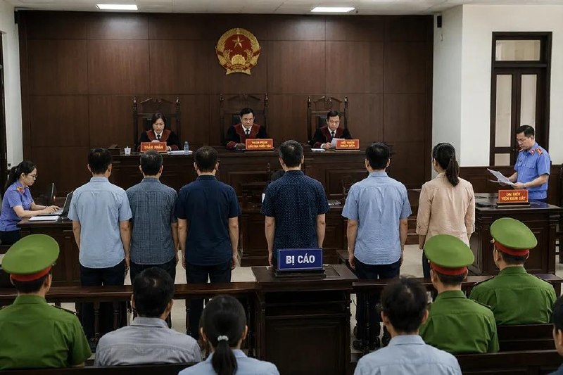 胡志明大事件：非法入境买假身份 中国男子获刑五年半 8月14日 越南胡志明市人民法配图