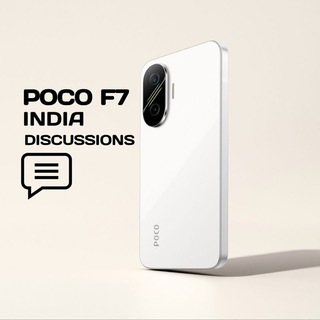Telegram profile photo for POCO F7 INDIA CHATROOM