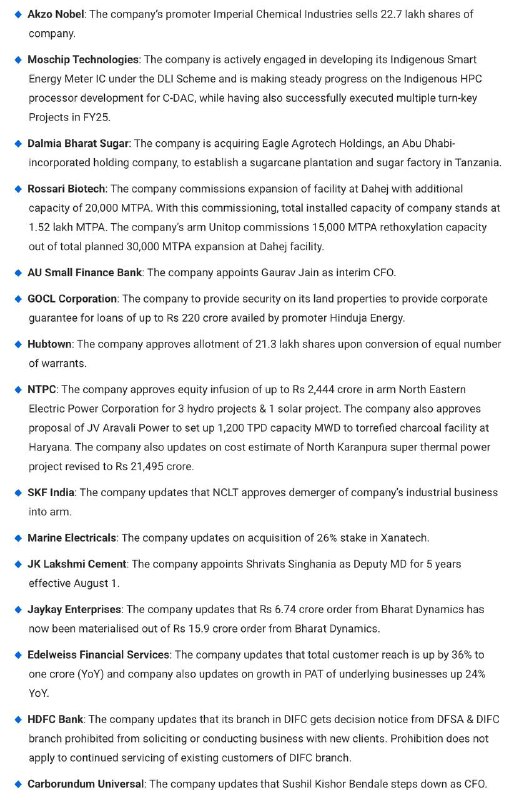 STOCKS TO WATCHSTOCKS TO WATCH