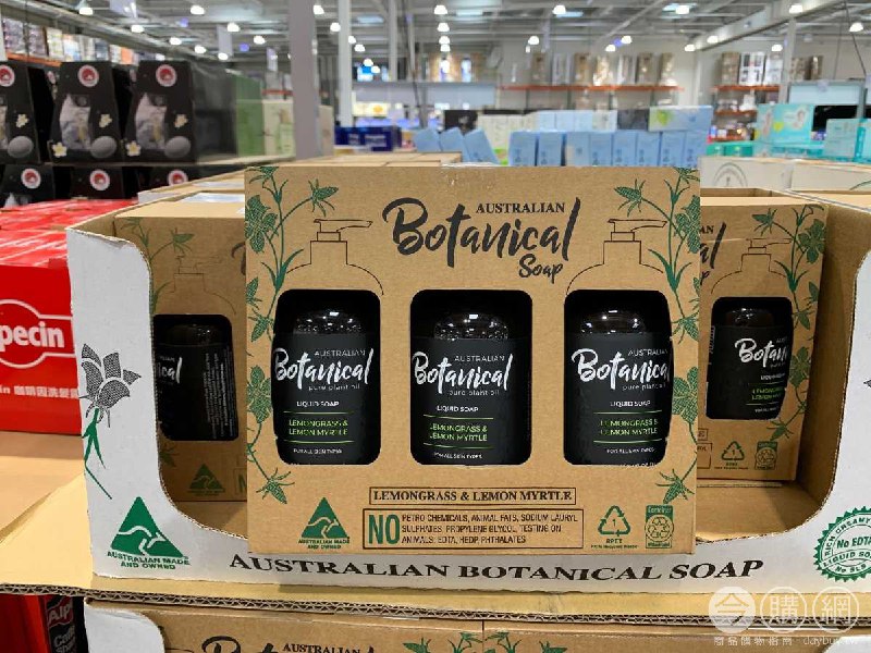 #Costco好市多5月新品通知AUSTRALIAN 澳洲植物油液體皂3入 #126601