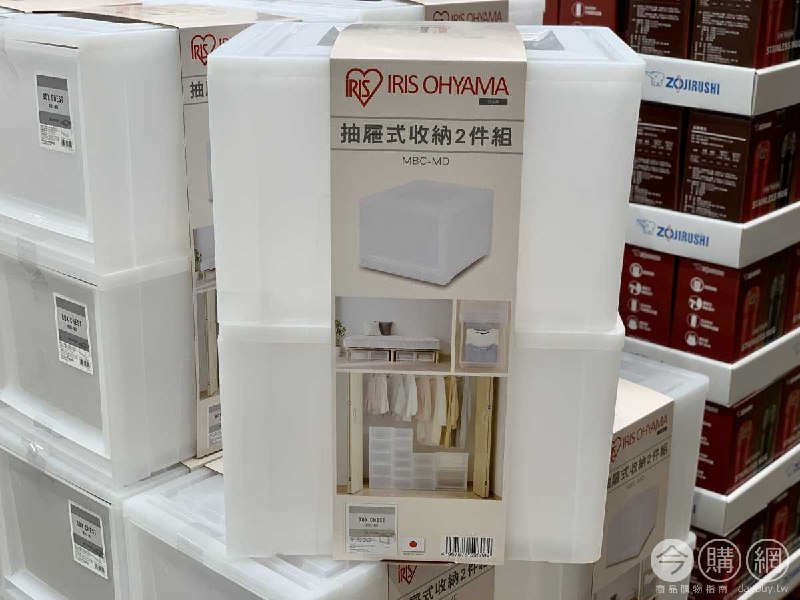 110/10/09 Costco新商品通知IRIS 28L 抽屜式收納盒二入組 #133392新商品情報連結  