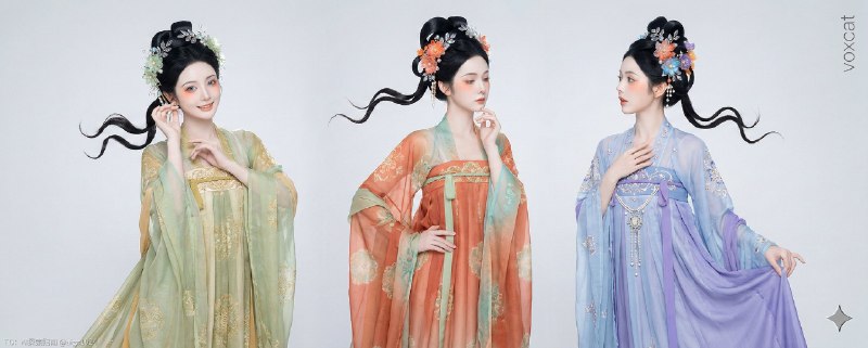 📐 AI生图构图篇：对立式S曲线多人编排 (Opposing S-Curve Choreography)单人 S 曲线已经足够优雅了——但当你把三个人各自的 S 曲线错开排列、互为镜像的时候，画面就从