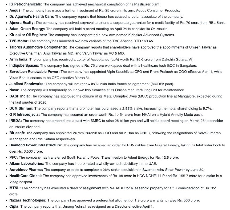 STOCKS TO WATCHSTOCKS TO WATCH