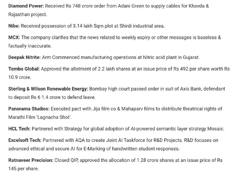 STOCKS TO WATCHSTOCKS TO WATCH