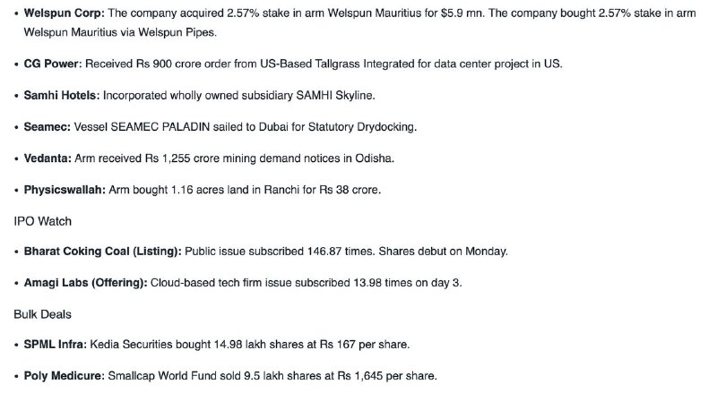 STOCKS TO WATCHSTOCKS TO WATCH
