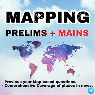 Telegram profile photo for UPSC Mapping Prelims Mains UPPSC mppsc bpsc