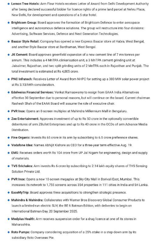 STOCKS TO WATCHSTOCKS TO WATCH