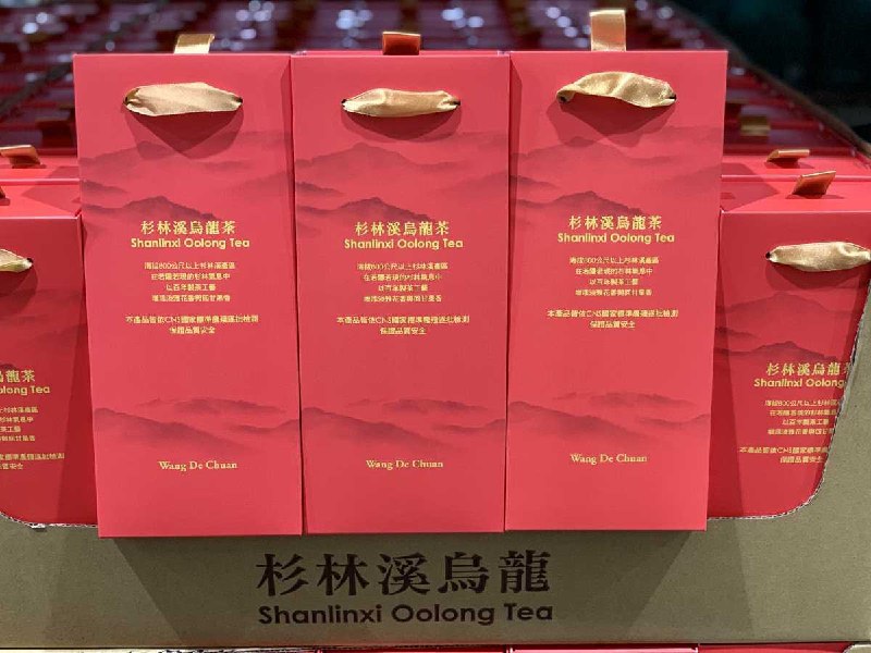 Costco新商品，WDC王德傳杉林溪烏龍茶，海拔800公尺杉林溪產區，百年製茶工藝，增添淡雅花香與回甘果香