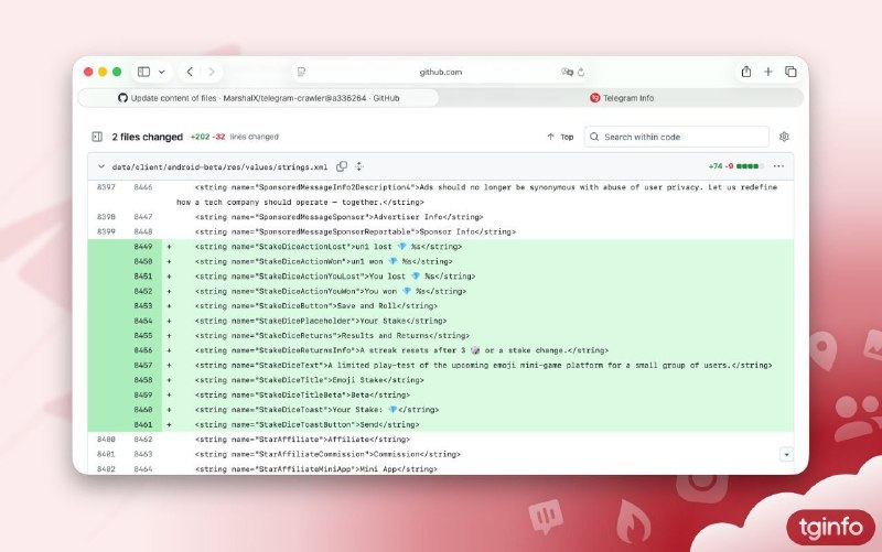 #Telegram is reportedly testing a built-in casino-style feature called Emoji Stake in its latest Android Beta. This 