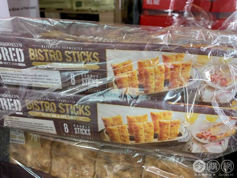 #Costco好市多12月新品通知BROOKLYN BRED 冷凍橄欖油麵包棒 #128588