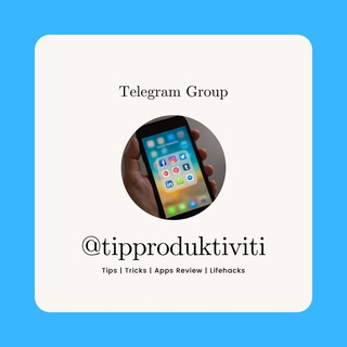 Tip Produktiviti Anak Muda Group