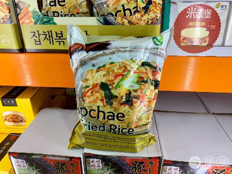 Costco折價通知01/10前 每公斤折 90元HAU 冷凍韓式雜菜粉絲拌飯 #608914
