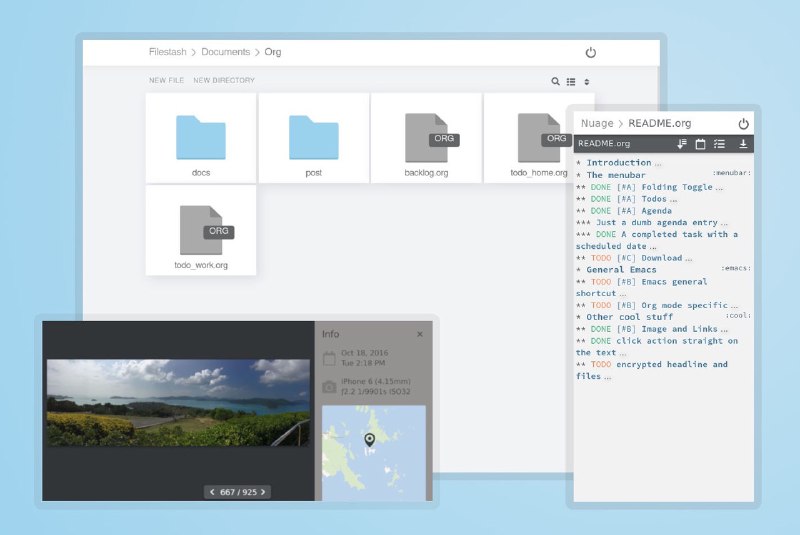 #GitHub情报 #网盘☁️ filestash