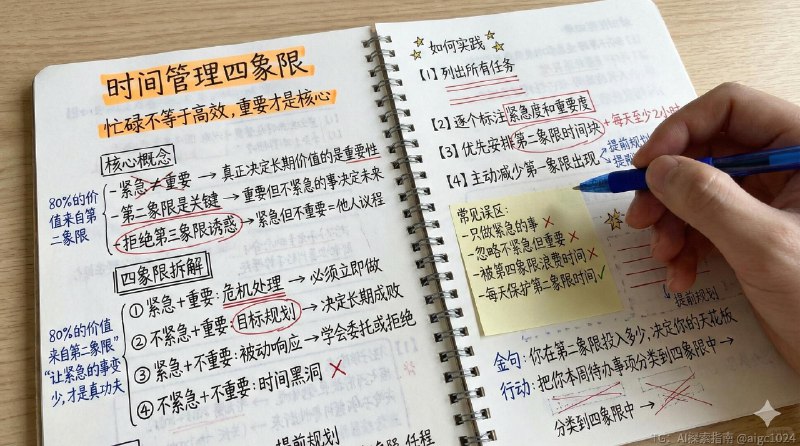 【我用Gemini 3 一键生成手绘涂鸦笔记】我自己很喜欢手写涂鸦，最近用Gemini 3 研究出了这类图片，很惊艳