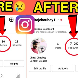 Instagram free followers Telegram Group Link