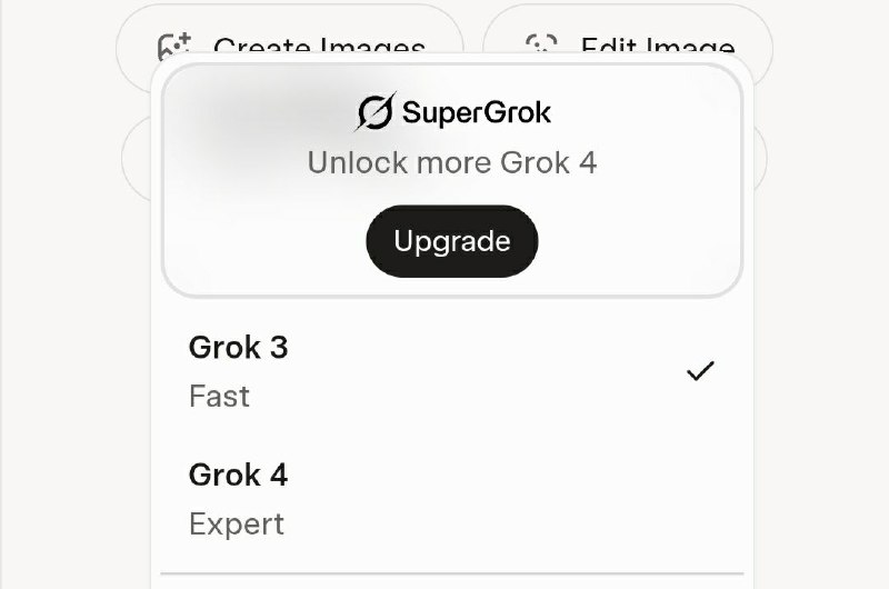 免费用户也可以使用 grok4 了，每天免费10次