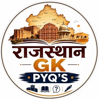 Telegram profile photo for Rajasthan GK PYQ'S
