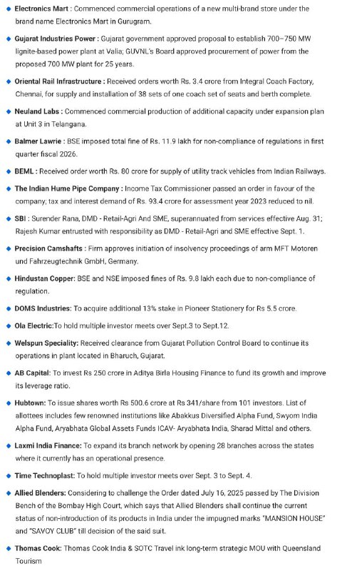 STOCKS TO WATCHSTOCKS TO WATCH